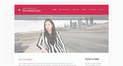 Desktop Screenshot of anabarsegian.com